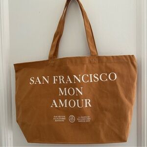 Sezane San Francisco Mon Amor tote
